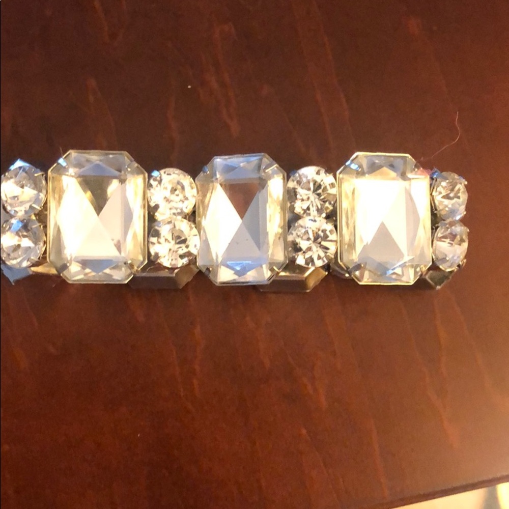 Chunky rhinestone bracelet